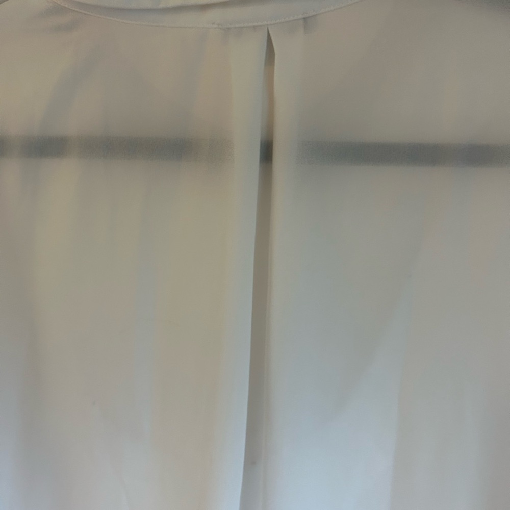 Fashion Nova White Ruffled Blouse - Picture 7 of 7